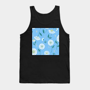 Blue Daisy dreams Tank Top